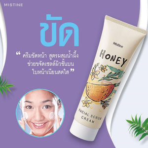 Mistine  Honey Facial Scrub Cream 85g