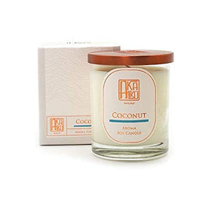AKALIKO Lavender and Coconut Aroma Soy Candle - Set B.