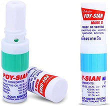 POY-SIAN Mark II Menthol Nasal Inhaler Poysian (Pack of 6)