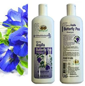 1 set Abhaibhubejhr Herb Hair Butterfly Pea Shampoo 300 ml. and Conditioner 300 ml.