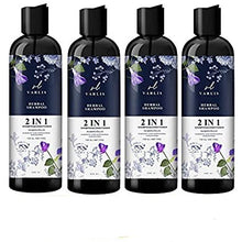 Butterfly Pea Weighty Hair Nourish Hair Smooth Soft Varlis Herbal Shampoo Conditioner 2 in 1 Shiny Reduce Hair Loss Hair Fall 400ml. Ginger (Pack of 4)