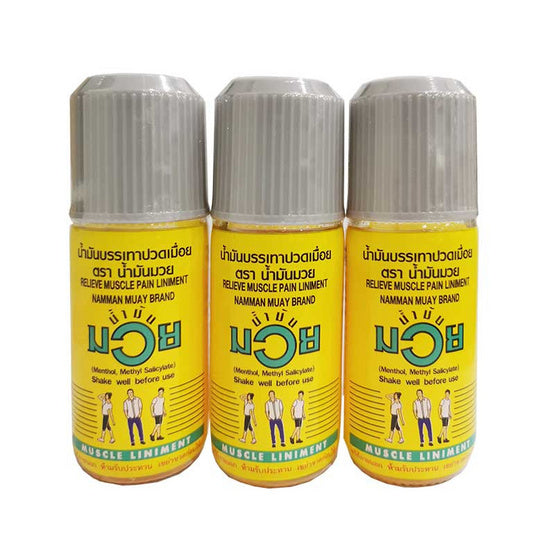 Namman Muay Liniment Oil 30ml (Pack of 3)
