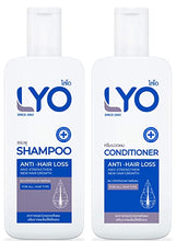 2x Lyo Shampoo + 1 bottle Conditioner Anti Hair Lyo Shampoo Anti Hair Loss Strengthen