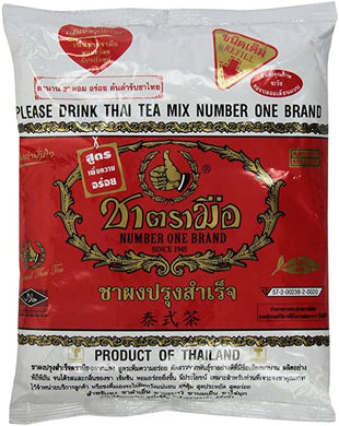 1 X The Original Thai Iced Tea Mix ~ Number One Brand Imported From Thailand! 400g Bag Great for Restaurants That Want to Serve Authentic and Thai Iced Teas.