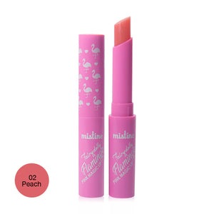 Mistine Fairy Dolly Flamingo Pink Magic Lip 1.6g #02 Peach Lip Balm